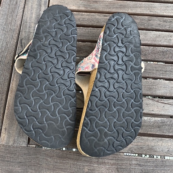 Calceo Women’s Size EU 36 US 6 Boho Thong Sandals Colorful - Picture 6 of 12